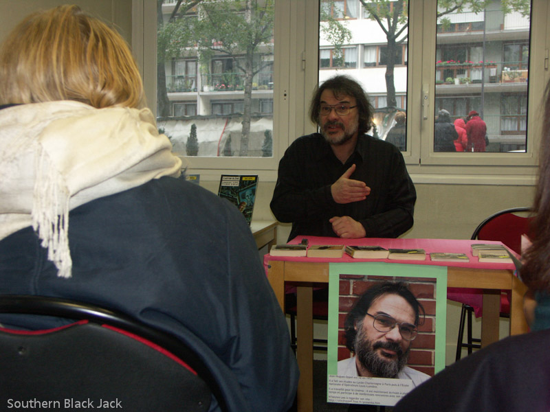 AG 813, Paris Polar. Jean-Hugues Oppel à la médiathèque de la Glacière